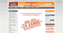 Desktop Screenshot of motorrad-oldtimer-service.de